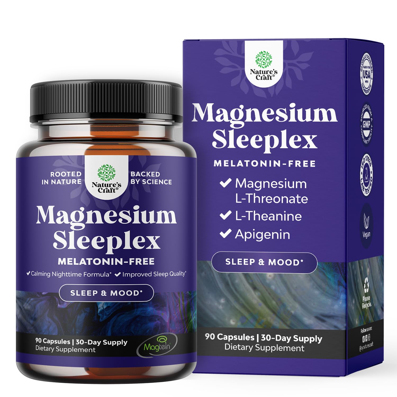 Natures Craft Magnesium L-Threonate Capsules